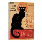 Tournee du Chat Noir Advertising Vintage Poster // Unknown Artist (26"W x 40"H x 1.5"D)