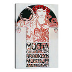 Brooklyn Exhibition (1921) // Alphonse Mucha (26"W x 40"H x 1.5"D)