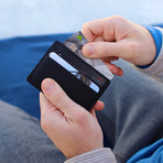 Marlin Ultra Slim Wallet // Shaka Stamp (Coffee)