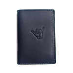 Whiskey Wallet // Shaka Stamp (Coffee)