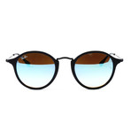 Men's RB2447 Round Classic Sunglasses // Shiny Black