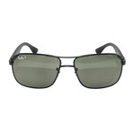 Men's RB3516 0069A Polarized Sunglasses // Matte Black