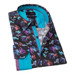 Lionel Button-Up Long Sleeve Shirt // Multicolor (L)