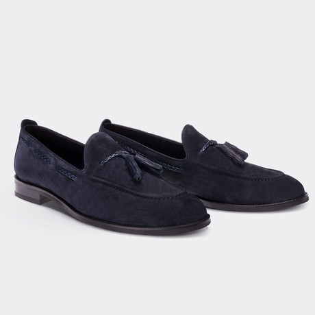 Jeffree Loafer // Navy Blue (Euro: 39)