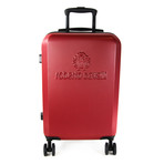 Classic Logo Carry-On Luggage // Burgundy