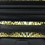 Classic Logo Leopard Print Carry-On Luggage // Cheetah