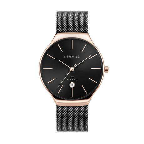 Strand by Obaku Caspian Night Quartz // S701GDVBMB