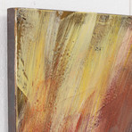 Flamenco // Mixed Media Iron Hand Painted Dimensional Wall Art