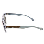 Men's 0912 Polarized Sunglasses // Horn + Crystal Gray