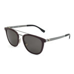 Men's 0838 Polarized Sunglasses // Burgundy + Ruthenium