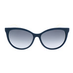 Women's 0892 Sunglasses // Blue + Gold