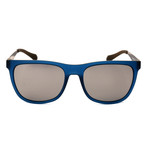 Men's 0868 Sunglasses // Dark Blue + Matte Ruthenium