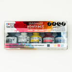 Abstract Inks + Sable Brush Set // Set of 5 Colors