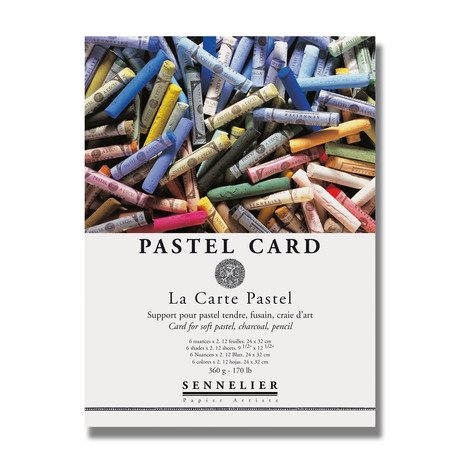 La Carte Pastel Pad + Sable Brush Set