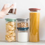 Leo // Glass Food Container Set // 3-Piece