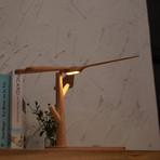 Dragonfly Lamp // Ash