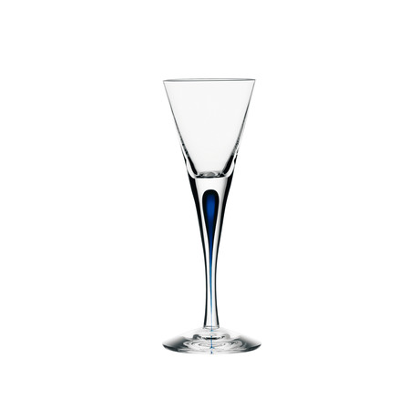 Intermezzo Snaps Glass // Blue