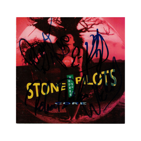 Stone Temple Pilots // Core Album Cover // Signed