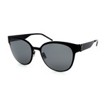 Women's SLM42-004-56 Sunglasses // Black + Silver Mirror