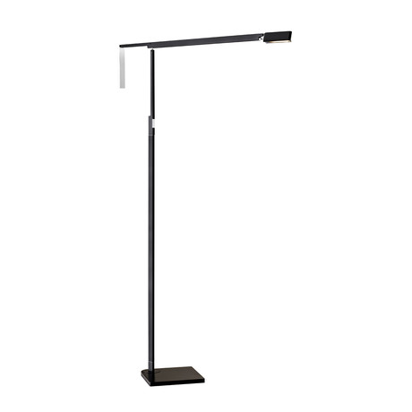 Lazzaro LED Floor Lamp (Black + Copper)