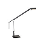 Lazzaro LED Desk Lamp (Black + Copper)