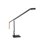 Lazzaro LED Desk Lamp (Black + Copper)