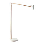 Crane LED Floor Lamp (Gold)