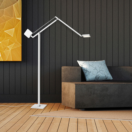 Cooper LED Floor Lamp (Black)