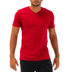 V-Neck // Crimson (S)