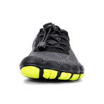 Men's Barefoot Mesh Water Shoes // Dark Gray + Green (US: 10)