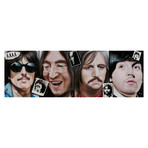 I Get High With A Little Help From My Friends // The Beatles (54"W x 18"H x 0.625"D)