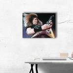 Hello Me Meet The Real Me // Dave Mustaine - Megadeath (24"W x 18"H x 0.625"D)