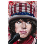 I Hope You Guess My Name // Mike Jagger (18"W x 27"H x 0.625"D)