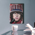 I Hope You Guess My Name // Mike Jagger (18"W x 27"H x 0.625"D)