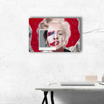 Something Beautiful, Something Free // Marilyn Monroe + Marilyn Manson (27"W x 18"H x 0.625"D)