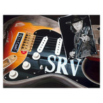 She's My Sweet Little Thang // Stevie Ray Vaughn (27"W x 18"H x 0.625"D)