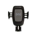 ChargeHub Auto Phone Mount + Wireless Charger // Black