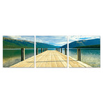 Pier on the Lake (Set of 3 - 20 x 20)