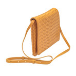 Bottega Veneta // Women's Crossover Shoulder Bag (Yellow Lamb)