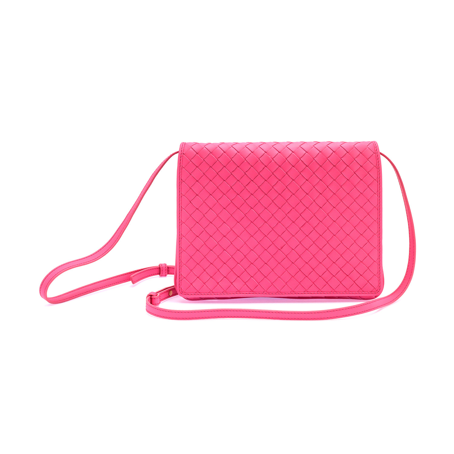 neon pink designer bag