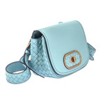 Bottega Veneta // Women's Prato De La Valle Shoulder Bag // Sky Blue