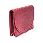 Bottega Veneta // Women's Mini Crossbody Wallet // Bordeaux