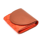 Bottega Veneta // Women's Porte-monnaie Wallet // Wood + Burned Orange