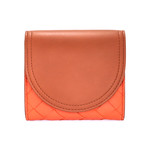 Bottega Veneta // Women's Porte-monnaie Wallet // Wood + Burned Orange