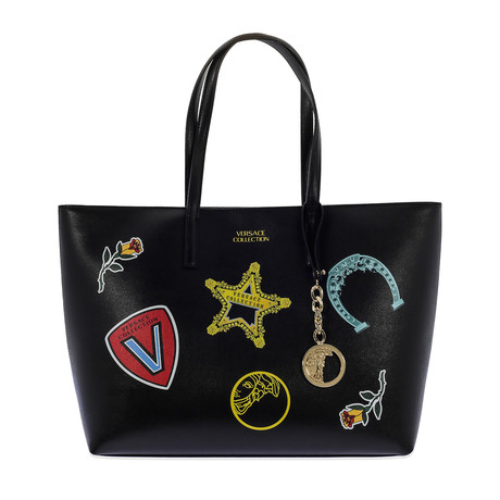 Versace Collection // Women's Logo Tote (Blue)