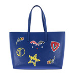 Versace Collection // Women's Logo Tote (Blue)