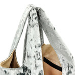 Hayward // Women's "Shopper" Crushed Velvet Tote Bag (Ember)