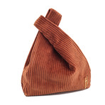 Hayward // Women's "Mini Shopper" Corduroy Tote Bag // Brown