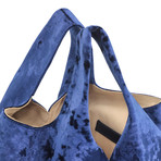 Hayward // Women's "Shopper" Crushed Velvet Tote Bag (Ember)