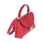 Versace Collection // Women's Top Handle Satchel // Red